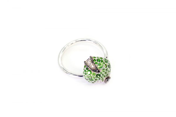 Collection Joaillerie Eclosion - Bague Tsavorites