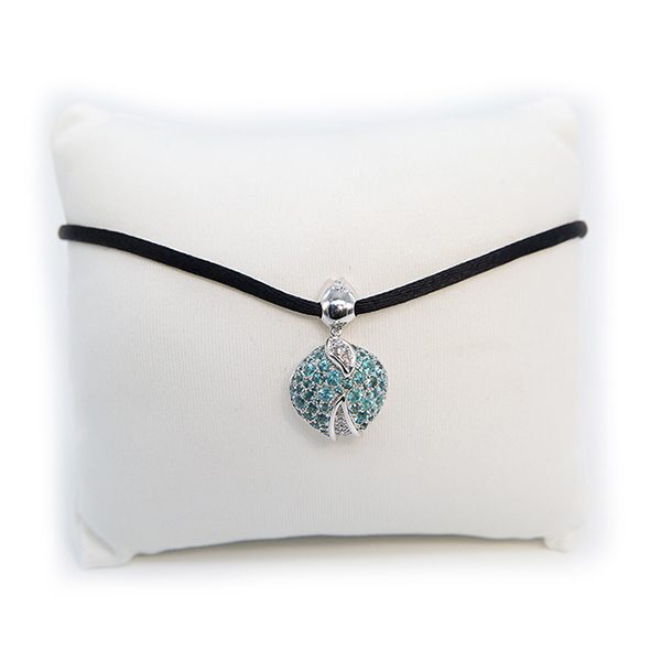 Pendentif Eclosion - Tourmalines Paraïbas - vignette