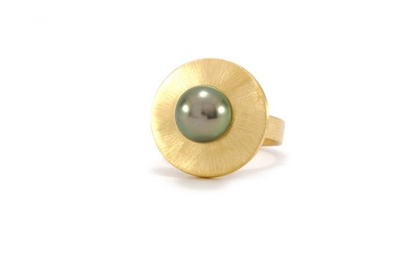 Bague Candy Pop - Or jaune et Perle de Tahiti 3