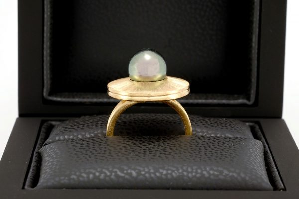 Bague Candy Pop - Or jaune et Perle de Tahiti 5