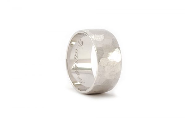 Aliance Méca - Or gris - Alliance Homme