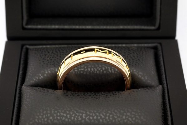 Alliance Rome pour homme - Or jaune et or rouge 3