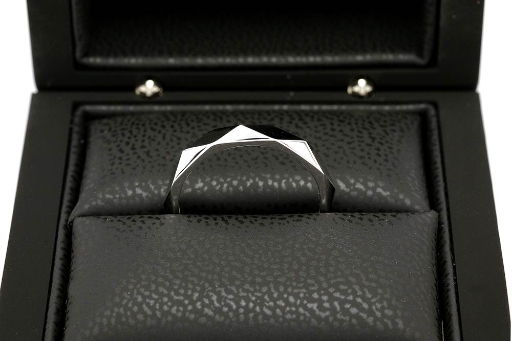 Alliance Arlequin - Or blanc 18 carats - 2