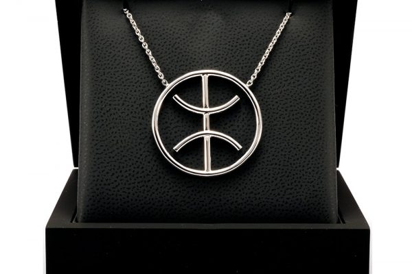 Pendentif Berbère - Or blanc 18 carats 3