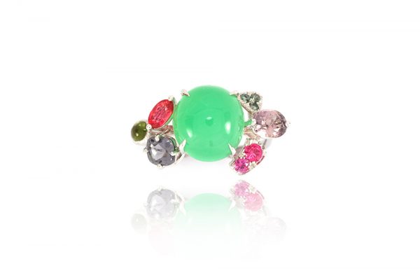 Bague Spring - Or et pierres précieuses 1