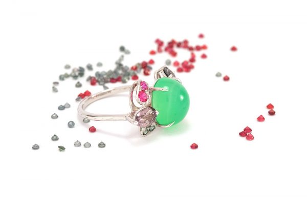Bague Spring - Or et pierres précieuses 3