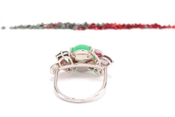 Bague Spring - Or et pierres précieuses 4