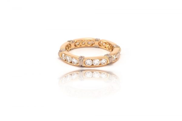 Alliance Antoinette - Or jaune 18k et Diamants 1