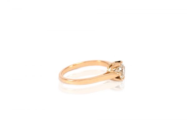 Solitaire Elisabeth - Or jaune et diamant 2