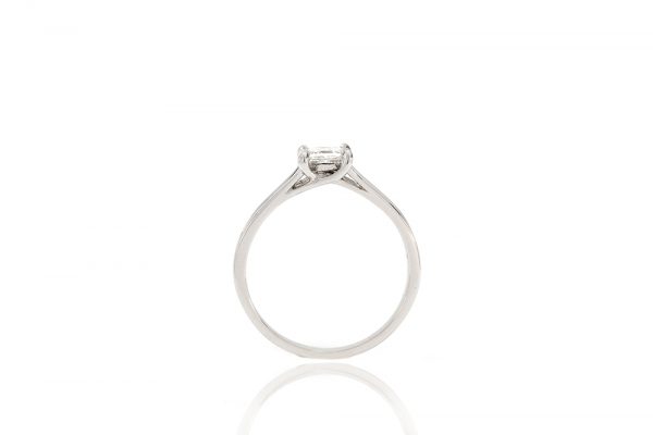 Solitaire Elyseum - Diamant Princesse et Or 18k 1