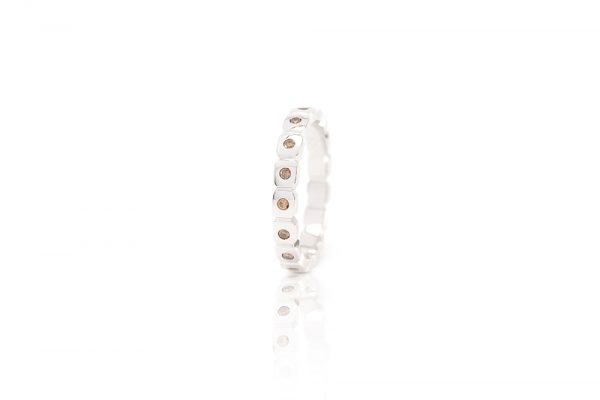 Alliance Choco, or blanc et diamants 3