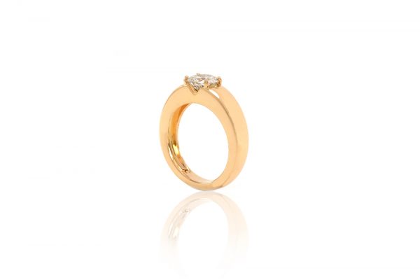 Bague Orog, or jaune et diamant 1