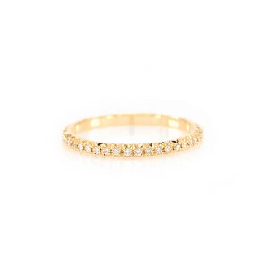 Alliance Antoinette, Or Jaune et Diamants 1
