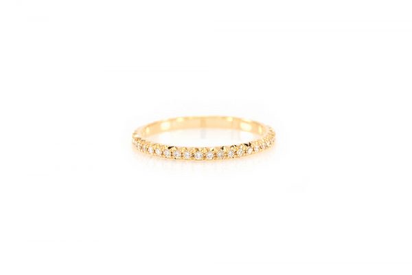 Alliance Antoinette, Or Jaune et Diamants 1