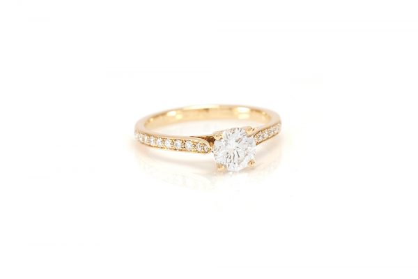 Solitaire New York, Or et diamants 1
