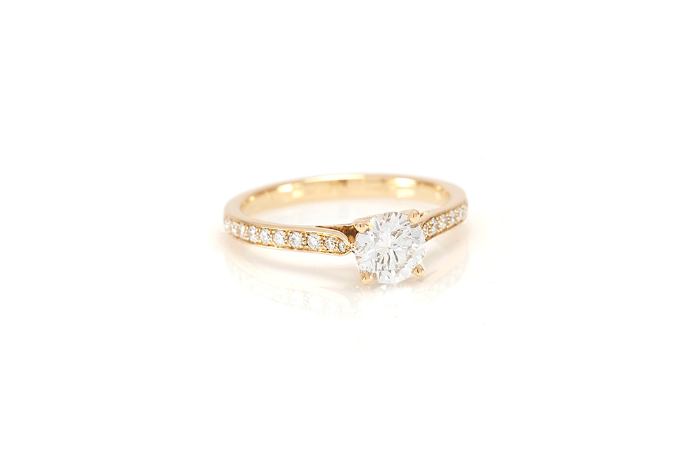 Solitaire New York, Or et diamants 1