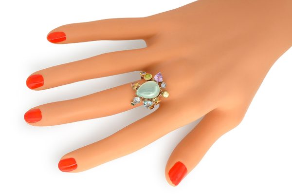 or 18 carats et pierres précieuses 2