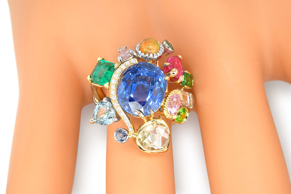 Collection Epicure, or 18 carats, pierres précieuses 1