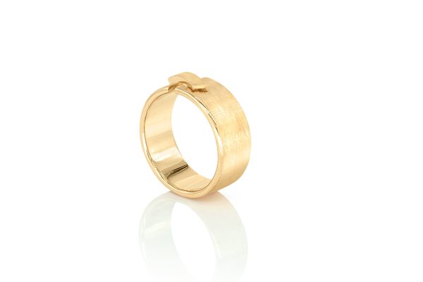 Alliance Eternité en or rouge 18K 2
