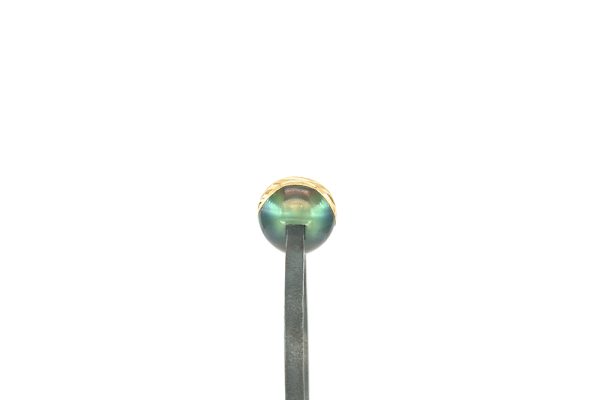 Bracelet or et argent, perle de Tahiti 2