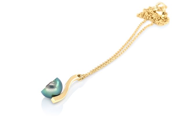 pendentif coeur de grenat spéssartite 5