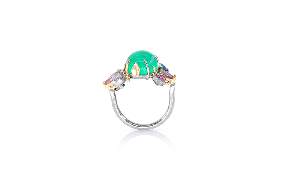 3 ors 18k, pierres précieuses 1