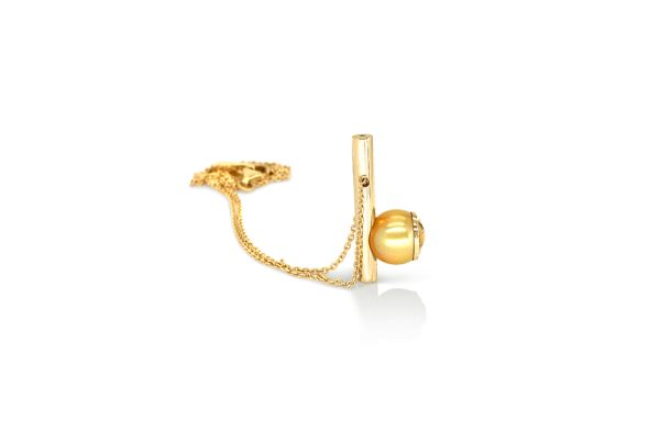 Perle Gold d'Indonésie, or et diamants 3