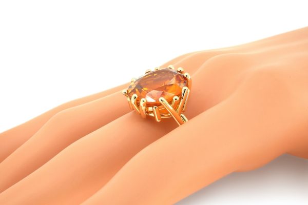 Bague Nest, Or et citrine 1