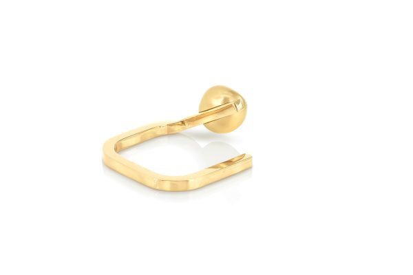 Bague Mimi or jaune diamants et perle 3