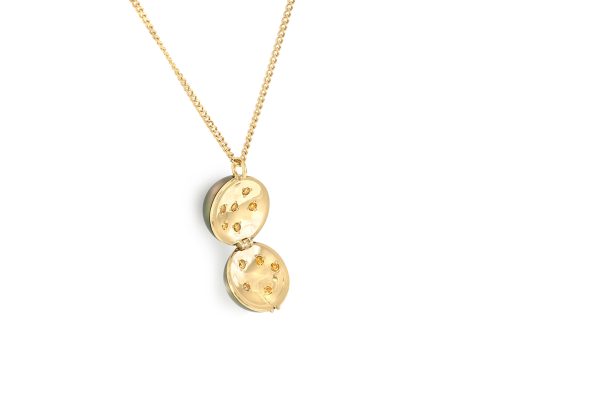 Pendentif Atome en perle 5