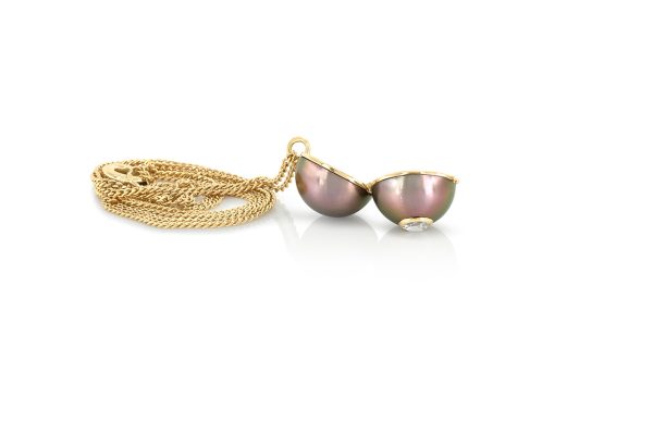 Pendentif Atome en perle 3